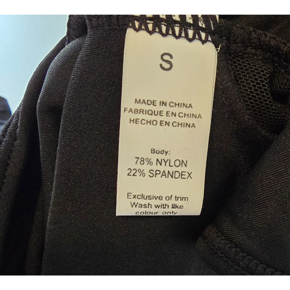 Vertvie Sleeveless Flare Jumsuit Women's S Black Backless Bodycon Seamless NWT - Picture 5 of 16